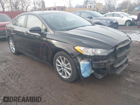 2017 Ford Fusion SE with VIN 3FA6P0H76HR378395, listed as a IAAI auction lot 41478073 with 40,905 mi miles. Bid and sale history available at carsss.com. Image 1.