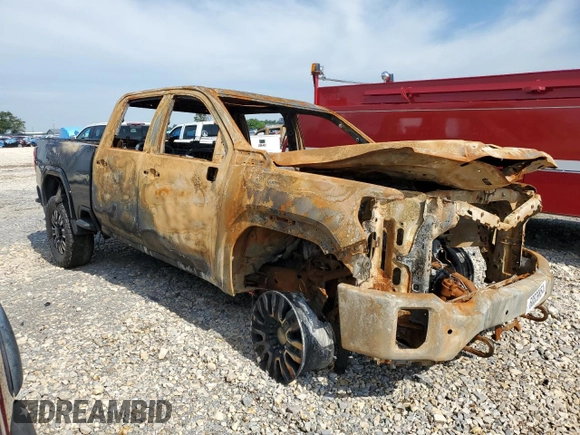 2021 GMC Sierra 2500HD AT4 z VIN 1GT49PEY3MF130131, wystawiony jako Copart lot #60839854 z przebiegiem Nie podano mil oraz Nie do naprawy • Non repairable. Historia ofert i sprzedaży dostępna na DreamBid. Obrazek 4.