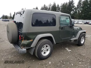 2006 Jeep Wrangler Unlimited LWB with VIN 1J4FA44S56P753768, listed as a Copart auction lot 46497805 with 144,742 mi miles and Salvage Title. Bid and sale history available at carsss.com. Image 3.