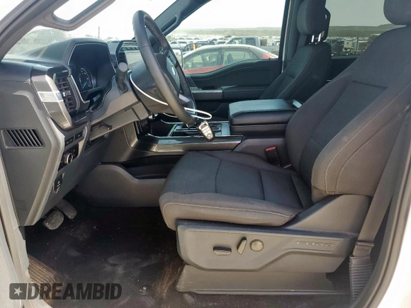 2023 Ford F-150 XL with VIN 1FTFW1E59PKD27966, listed as a Copart auction lot 49133345 with 29,908 mi miles and Salvage Title. Bid and sale history available at carsss.com. Image 7.