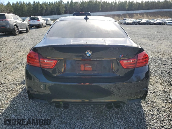 2017 BMW M4 with VIN WBS3R9C56HK709152, listed as a Copart auction lot 39086444 with 42,412 mi miles. Bid and sale history available at carsss.com. Image 6.