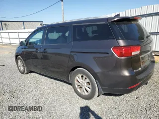 2015 Kia Sedona LX with VIN KNDMB5C10F6043501, listed as a Copart auction lot 52859205 with 197,040 mi miles and Salvage Title. Bid and sale history available at DreamBid. Image 2.