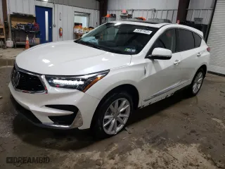 2019 Acura RDX with VIN 5J8TC2H33KL042485, listed as a Copart auction lot 39381923 with 16,460 mi miles. Bid and sale history available at carsss.com. Image 1.