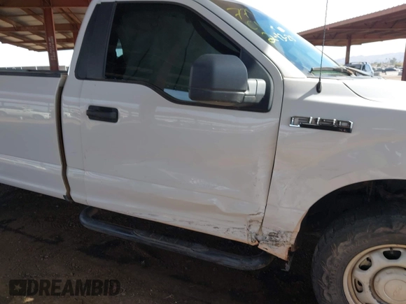 2018 Ford F-150 XL with VIN 1FTMF1E55JKD44181, listed as a IAAI auction lot 41626901 with 217,486 mi miles and . Bid and sale history available at DreamBid. Image 6.