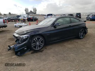 2019 BMW 4 Series 440i z VIN WBA4W7C5XKAG52217, wystawiony jako Copart lot #71810094 z przebiegiem 40 290 mil mil oraz Szkoda całkowita • Salvage title. Historia ofert i sprzedaży dostępna na DreamBid. Obrazek 1.