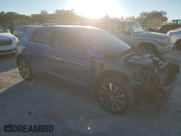 2018 Hyundai Elantra GT GL with VIN KMHH35LE6JU057470, listed as a Copart auction lot 83033164 with 142,340 mi miles and Non Repairable. Bid and sale history available at carsss.com. Image 4.