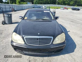 2003 Mercedes-Benz S 430 with VIN WDBNG70J83A351710, listed as a Copart auction lot 60496365 with Not provided miles and Salvage title. Bid and sale history available at DreamBid. Image 5.