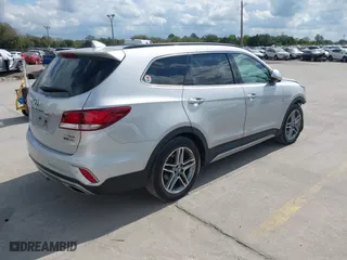 2017 Hyundai Santa Fe Limited Ultimate with VIN KM8SRDHF7HU180527, listed as a IAAI auction lot 41557692 with 89,415 mi miles. Bid and sale history available at carsss.com. Image 4.