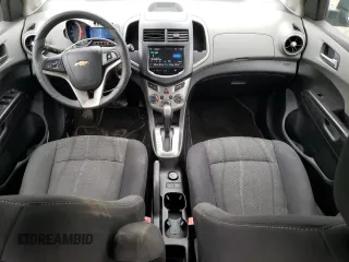 2013 Chevrolet Sonic LT with VIN 1G1JC5SB9D4193568, listed as a Copart auction lot 48080025 with 97,370 mi miles and Salvage Title. Bid and sale history available at DreamBid. Image 8.