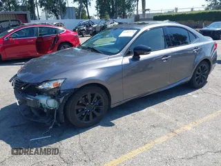 2015 Lexus IS 250 with VIN JTHBF1D23F5080235, listed as a IAAI auction lot 42482379 with 119,640 mi miles and . Bid and sale history available at DreamBid. Image 17.