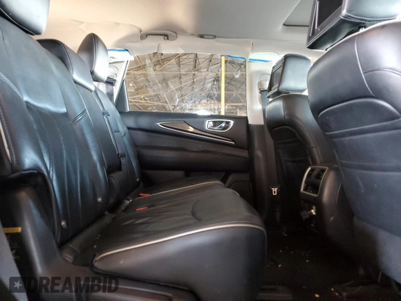 2016 Infiniti QX60 with VIN 5N1AL0MN6GC504879, listed as a Copart auction lot 45817435 with 124,792 mi miles and Salvage Title. Bid and sale history available at carsss.com. Image 12.
