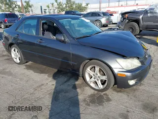 2003 Lexus IS 300/350 with VIN JTHBD192930072356, listed as a IAAI auction lot 41046784 with 191,267 mi miles and . Bid and sale history available at DreamBid. Image 1.