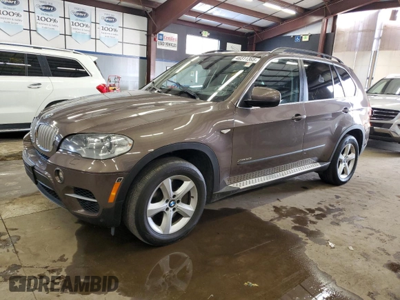 2013 BMW X5 xDrive50i with VIN 5UXZV8C5XD0C15651, listed as a Copart auction lot 46311365 with 106,254 mi miles and Clean title. Bid and sale history available at DreamBid. Image 1.