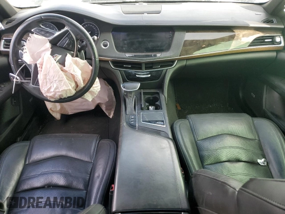 2017 Cadillac CT6 Luxury RWD with VIN 1G6KC5RXXHU149634, listed as a Copart auction lot 77907824 with 150,902 mi miles and Salvage title. Bid and sale history available at DreamBid. Image 8.