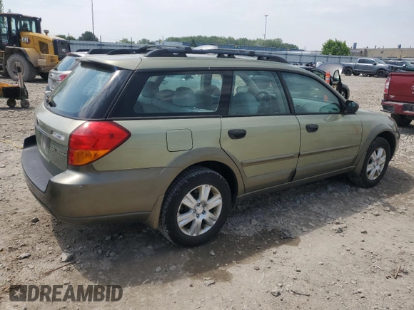 2005 Subaru Legacy Outback with VIN 4S4BP61C857358408, listed as a Copart auction lot 59734345 with 156,953 mi miles and Clean title. Bid and sale history available at DreamBid. Image 3.