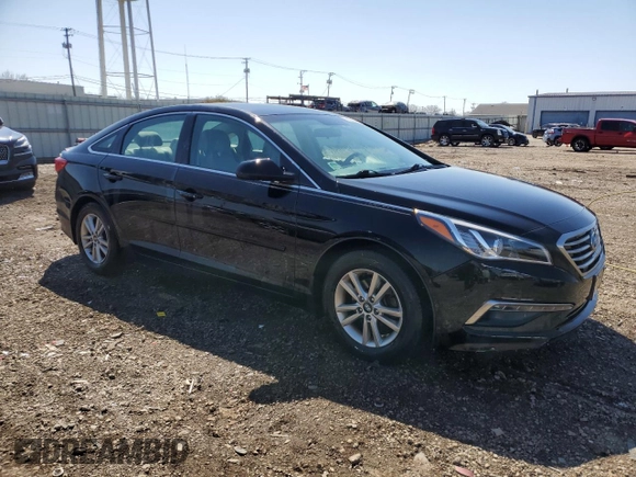 2015 Hyundai Sonata 2.4L SE with VIN 5NPE24AF3FH173548, listed as a Copart auction lot 52028505 with 124,212 mi miles and Salvage Title. Bid and sale history available at carsss.com. Image 4.