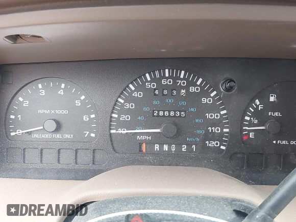 1998 Ford Windstar GL with VIN 2FMDA5142WBB70862, listed as a IAAI auction lot 42838492 with 286,835 mi miles and . Bid and sale history available at DreamBid. Image 7.
