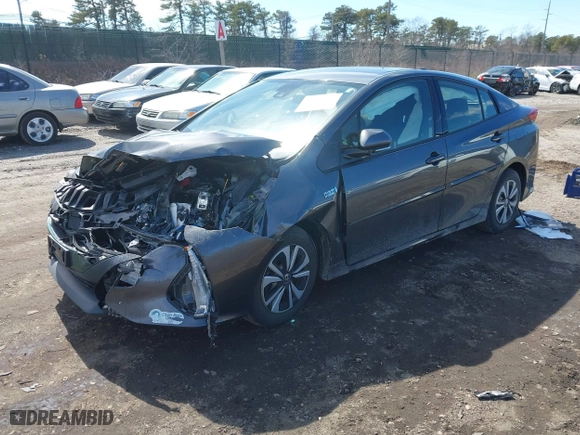 2018 Toyota Prius Prime Plus with VIN JTDKARFP3J3096141, listed as a IAAI auction lot 41822905 with 61,159 mi miles. Bid and sale history available at carsss.com. Image 21.