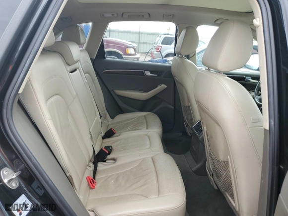 2011 Audi Q5 3.2L Premium Plus with VIN WA1DKAFPXBA019166, listed as a Copart auction lot 48590805 with 0 mi miles and Clean Title. Bid and sale history available at carsss.com. Image 10.