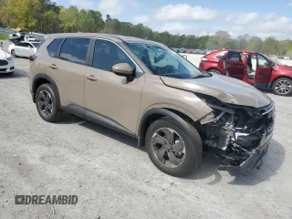 2025 Nissan Rogue SV with VIN 5N1BT3BA4SC804189, listed as a Copart auction lot 51715375 with 2,277 mi miles and Salvage Title. Bid and sale history available at DreamBid. Image 4.