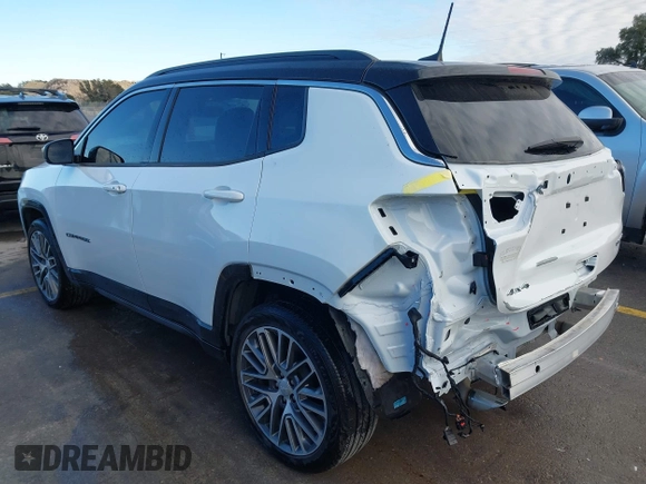 2023 Jeep Compass Limited with VIN 3C4NJDCN3PT541204, listed as a IAAI auction lot 41233651 with 16,757 mi miles and . Bid and sale history available at DreamBid. Image 3.