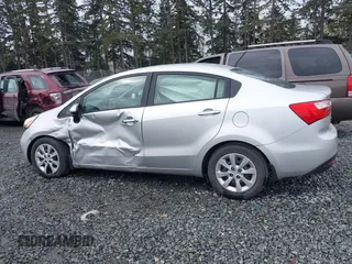 2014 Kia Rio LX with VIN KNADM4A31E6327403, listed as a IAAI auction lot 41915952 with 127,167 mi miles. Bid and sale history available at carsss.com. Image 14.