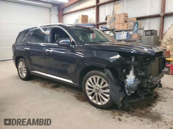 2020 Hyundai Palisade Limited with VIN KM8R5DHE0LU155964, listed as a Copart auction lot 51431565 with 54,864 mi miles and Clean title. Bid and sale history available at DreamBid. Image 4.