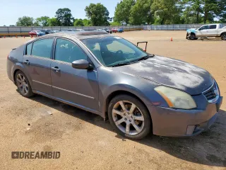 2007 Nissan Maxima SE with VIN 1N4BA41E87C801989, listed as a Copart auction lot 56366975 with Not provided miles and Salvage title. Bid and sale history available at DreamBid. Image 4.
