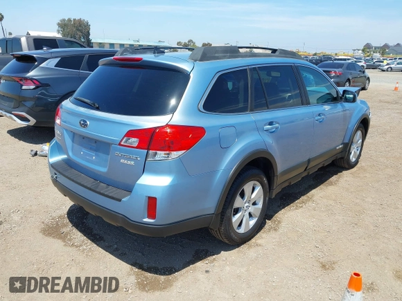 2011 Subaru Outback 2.5i Limited Pwr Moon with VIN 4S4BRBKCXB3445893, listed as a IAAI auction lot 42140460 with 135,726 mi miles. Bid and sale history available at carsss.com. Image 4.