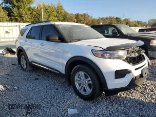 2020 Ford Explorer XLT with VIN 1FMSK8DH6LGC67152, listed as a Copart auction lot 41470355 with 35,200 mi miles and Salvage Title. Bid and sale history available at carsss.com. Image 4.