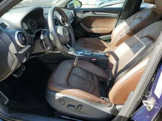 2019 Audi A3 Sedan Premium with VIN WAUAUGFF1KA102138, listed as a Copart auction lot 49698663 with 56,718 mi miles. Bid and sale history available at carsss.com. Image 7.