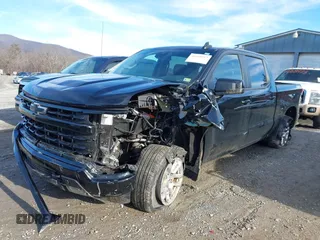 2023 Chevrolet Silverado 1500 RST with VIN 3GCUDEE80PG341292, listed as a IAAI auction lot 41558317 with 1 mi miles. Bid and sale history available at carsss.com. Image 6.
