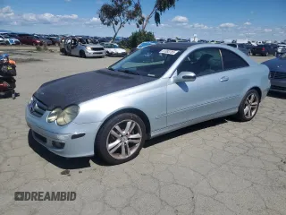 2007 Mercedes-Benz CLK-Class 3.5L with VIN WDBTJ56H37F213230, listed as a Copart auction lot 51383705 with 172,498 mi miles and Clean Title. Bid and sale history available at carsss.com. Image 1.