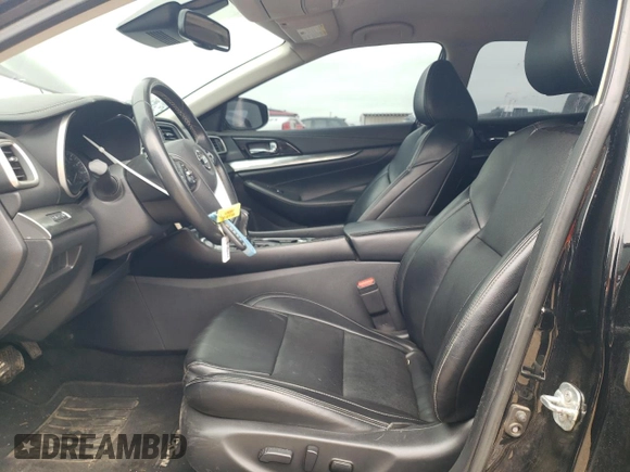 2021 Nissan Maxima SV with VIN 1N4AA6CV7MC514093, listed as a Copart auction lot 53454705 with 99,428 mi miles and Salvage title. Bid and sale history available at DreamBid. Image 7.