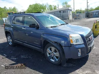 2014 GMC Terrain SLE with VIN 2GKFLWEKXE6176801, listed as a IAAI auction lot 42179227 with 72,090 mi miles. Bid and sale history available at carsss.com. Image 1.