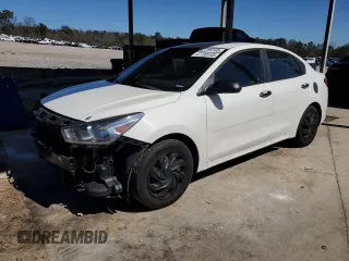 2018 Kia Rio LX with VIN 3KPA24AB3JE066783, listed as a Copart auction lot 47799145 with 107,416 mi miles and Salvage Title. Bid and sale history available at carsss.com. Image 1.