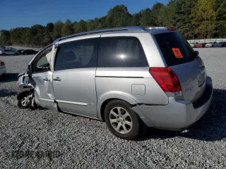 2007 Nissan Quest SL with VIN 5N1BV28U67N129530, listed as a Copart auction lot 77336154 with 0 mi miles and Salvage Title. Bid and sale history available at carsss.com. Image 2.