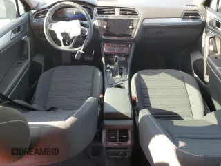 2024 Volkswagen Tiguan S with VIN 3VVRB7AX7RM132156, listed as a Copart auction lot 52349895 with 1,251 mi miles and Salvage title. Bid and sale history available at DreamBid. Image 8.