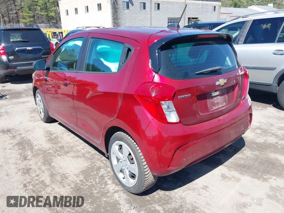 2022 Chevrolet Spark LS with VIN KL8CB6SAXNC014194, listed as a IAAI auction lot 41991913 with 55,632 mi miles and . Bid and sale history available at DreamBid. Image 14.