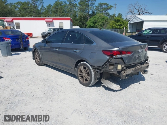 2018 Hyundai Sonata SEL with VIN 5NPE34AFXJH656508, listed as a IAAI auction lot 42053020 with 156,212 mi miles and . Bid and sale history available at carsss.com. Image 3.