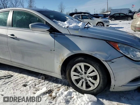 2011 Hyundai Sonata GLS with VIN 5NPEB4AC1BH011515, listed as a Copart auction lot 42422335 with 130,971 mi miles and Salvage Title. Bid and sale history available at carsss.com. Image 11.