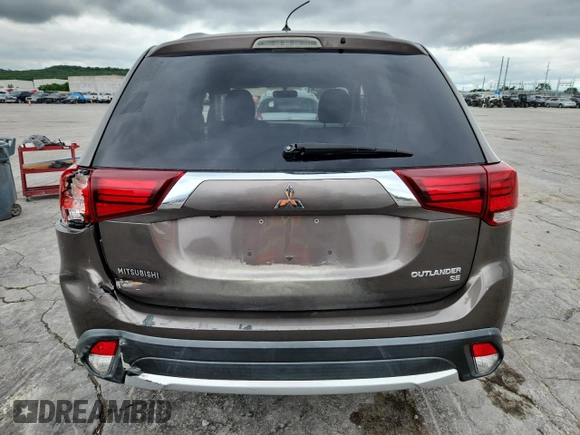 2016 Mitsubishi Outlander SE with VIN JA4AD3A36GZ022121, listed as a Copart auction lot 58557755 with 168,029 mi miles and Clean title. Bid and sale history available at DreamBid. Image 6.