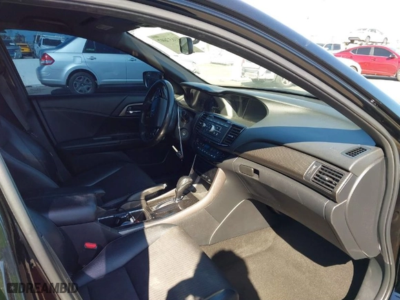 2016 Honda Accord Sedan Sport with VIN 1HGCR2F50GA195220, listed as a IAAI auction lot 41637697 with 148,811 mi miles. Bid and sale history available at carsss.com. Image 5.