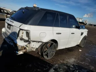 2011 Land Rover Range Rover Sport HSE with VIN SALSF2D41BA260722, listed as a Copart auction lot 49317025 with 107,230 mi miles and Salvage Title. Bid and sale history available at carsss.com. Image 3.