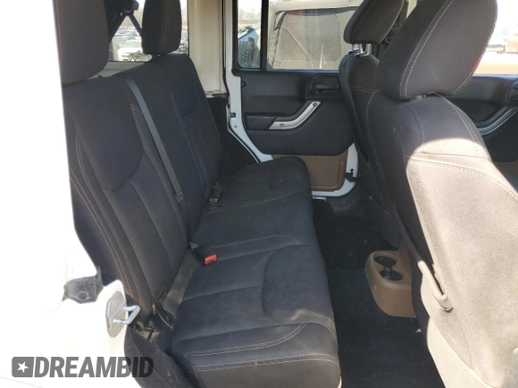 2015 Jeep Wrangler Unlimited Sahara with VIN 1C4BJWEG2FL561032, listed as a Copart auction lot 48885885 with 92,073 mi miles and Salvage Title. Bid and sale history available at carsss.com. Image 10.