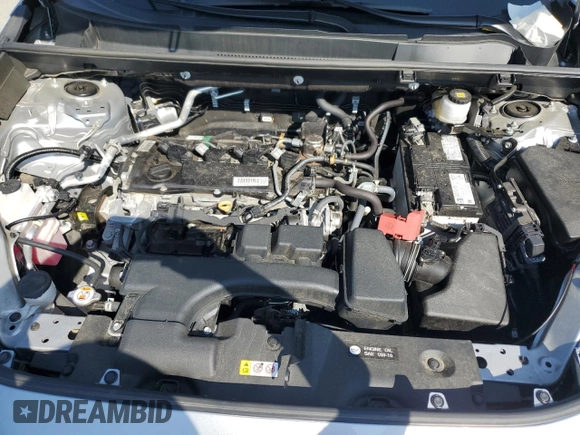 2023 Toyota RAV4 XLE with VIN 2T3P1RFV2PW372352, listed as a Copart auction lot 63701695 with 45,878 mi miles and Salvage title. Bid and sale history available at DreamBid. Image 12.