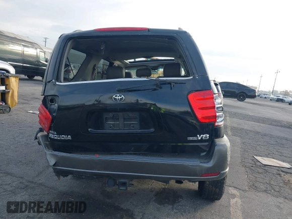 2003 Toyota Sequoia SR5 with VIN 5TDZT34A93S191177, listed as a IAAI auction lot 41175704 with Not Provided miles and . Bid and sale history available at DreamBid. Image 16.