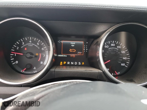 2022 Ford Mustang EcoBoost with VIN 1FA6P8TH5N5121693, listed as a Copart auction lot 47546355 with 40,005 mi miles and Salvage Title. Bid and sale history available at carsss.com. Image 9.