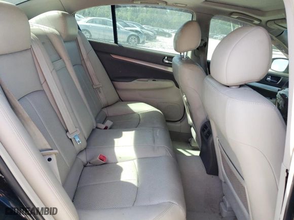 2010 Infiniti G37 Sedan x with VIN JN1CV6ARXAM453411, listed as a Copart auction lot 46631755 with 212,560 mi miles and Non Repairable. Bid and sale history available at carsss.com. Image 10.