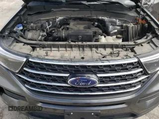 2020 Ford Explorer XLT with VIN 1FMSK8DH4LGB09859, listed as a Copart auction lot 50464775 with 42,541 mi miles and Salvage Title. Bid and sale history available at carsss.com. Image 12.
